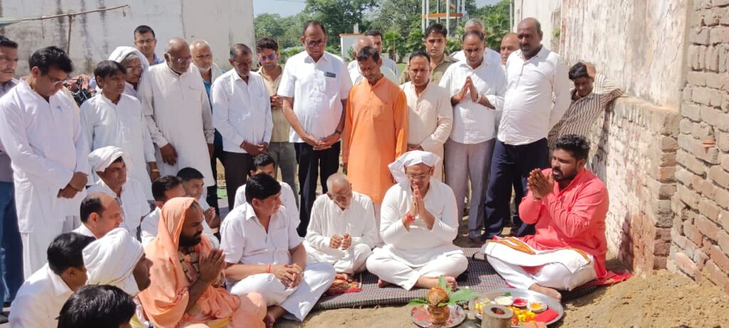 मां भद्रकाली मंदिर में जीर्णोद्धार हेतु शिलान्यास, जलशक्ति मंत्री दिनेश खटीक रहे मुख्य अतिथि