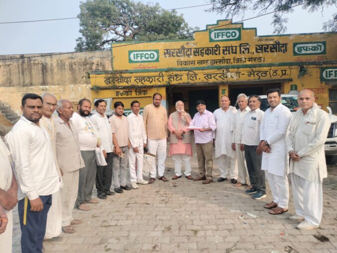 खरखौदा से बड़ी खबर | किसानों में खुशी की लहर, गन्ने का दाम ₹400 प्रति क्विंटल होने पर भाजपाई कार्यकर्ताओं ने जताया आभार