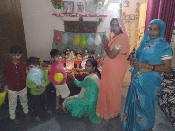 गांव मोड कला में खाटू श्याम बाबा का जन्मदिन धूमधाम से मनाया गया, भक्ति संगीत और जयकारों से गूंज उठा गांव