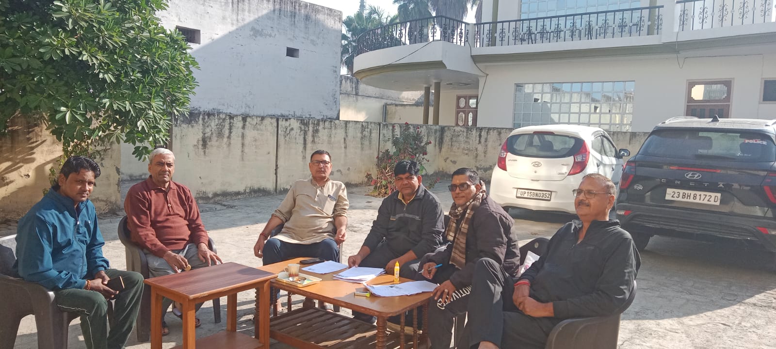 खरखौदा: उपसभापति रवि त्यागी के नेतृत्व में घर-घर फॉर्म अभियान, ब्लू अनिल गॉड टीम ने बढ़ाया सहयोग