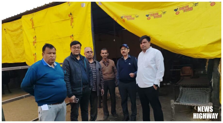 बहसूमा गौशाला बैठक: व्यापार मंडल का प्रतिनिधिमंडल चेयरमैन व ईओ से मिला, सुधार कार्यों पर मिला आश्वासन