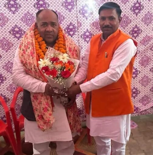 नए भाजपा जिलाध्यक्ष हरबीर पाल का स्वागत, विपेंद्र सुधा वाल्मीकि ने दी बधाई