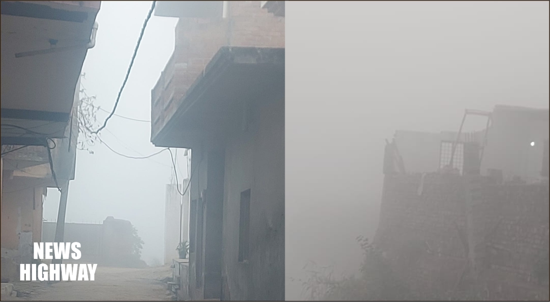 कोहरे ने दी दस्तक, बहसूमा–मेरठ में जनजीवन प्रभावित, 11 बजे तक नहीं दिखा साफ
