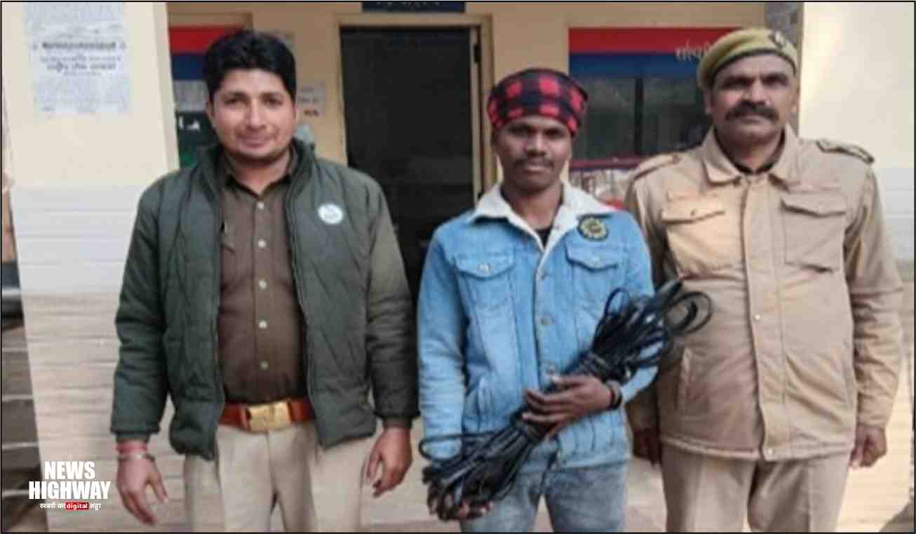 बहसूमा पुलिस की बड़ी कार्रवाई: चोरी के मामले में वांछित अभियुक्त गिरफ्तार