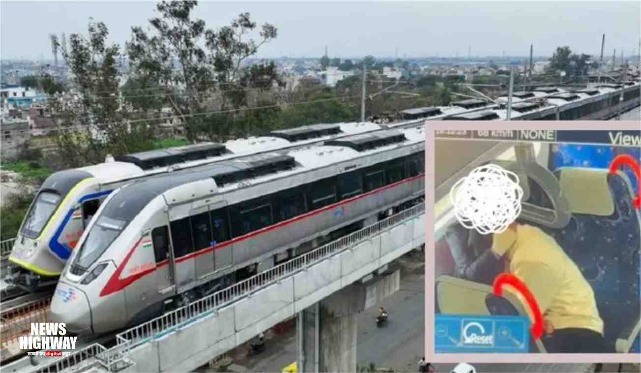 नमो भारत रैपिड रेल में अश्लील वीडियो कांड