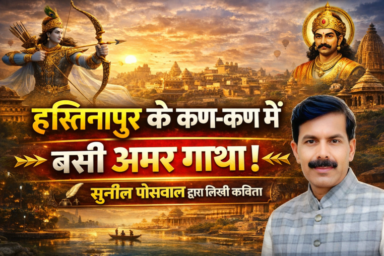 हस्तिनापुर के कण-कण में बसी अमर गाथा: जानिए इतिहास जो आज भी जीवित है – सुनील पोसवाल के साथ