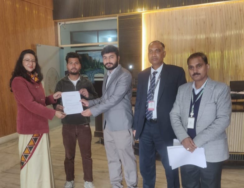 विनायक विद्यापीठ में ग्रोथजस्ट की ज्वाइंट कैंपस प्लेसमेंट ड्राइव