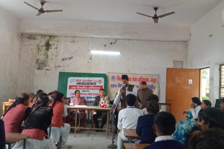 बाल विवाह जागरूकता कार्यक्रम: बेटियाँ फाउंडेशन व विधिक सेवा प्राधिकरण ने विद्यार्थियों को दी कानूनी व स्वास्थ्य संबंधी जानकारी