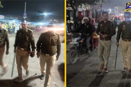 रामराज क्षेत्र में पुलिस का सख्त गश्त अभियान, चौकी इंचार्ज जगतपाल सिंह के नेतृत्व में बढ़ाई गई सुरक्षा