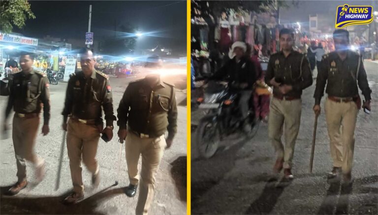 रामराज क्षेत्र में पुलिस का सख्त गश्त अभियान, चौकी इंचार्ज जगतपाल सिंह के नेतृत्व में बढ़ाई गई सुरक्षा