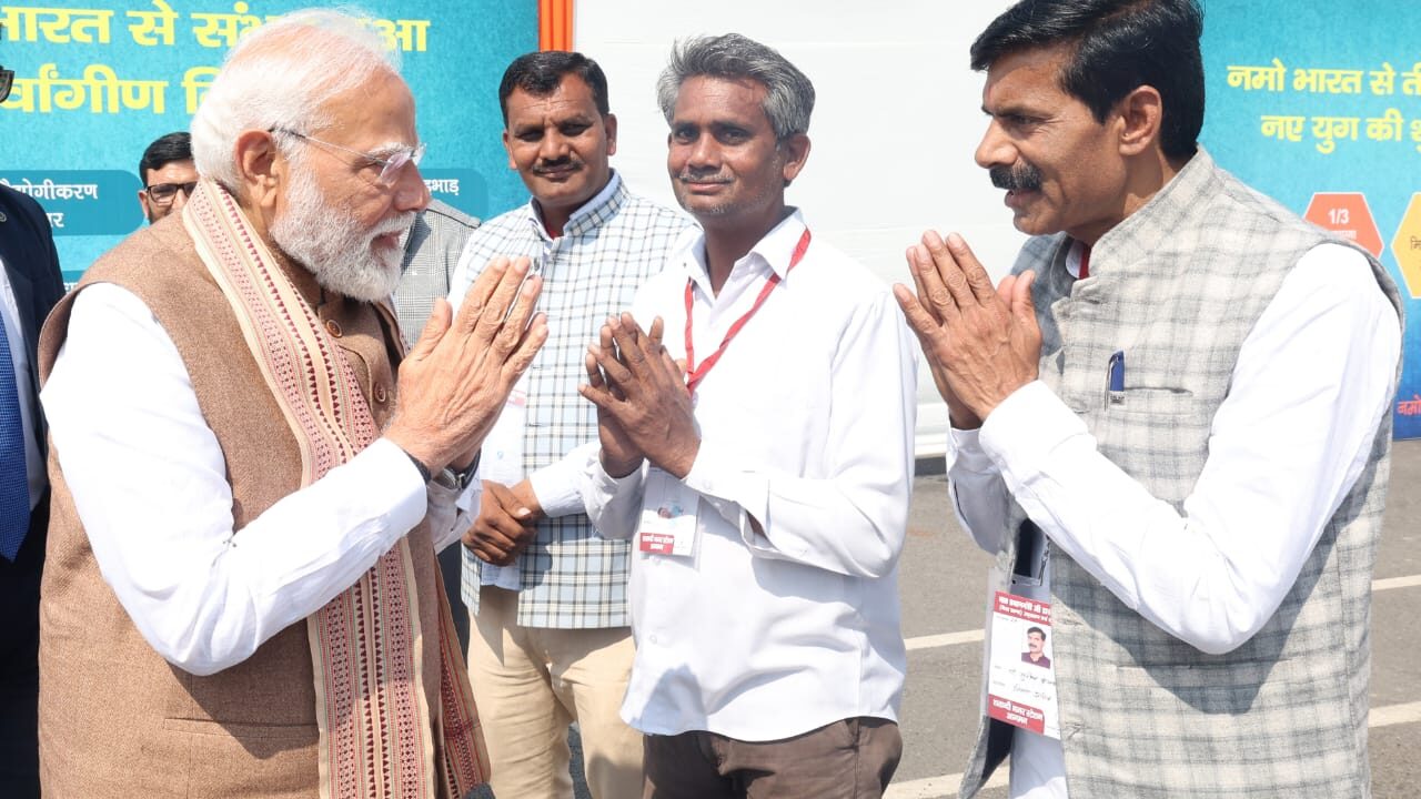 प्रधानमंत्री नरेंद्र मोदी के स्वागत में भाजपा नेताओं ने जताया आभार