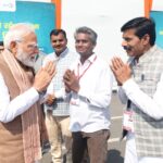 प्रधानमंत्री नरेंद्र मोदी के स्वागत में भाजपा नेताओं ने जताया आभार