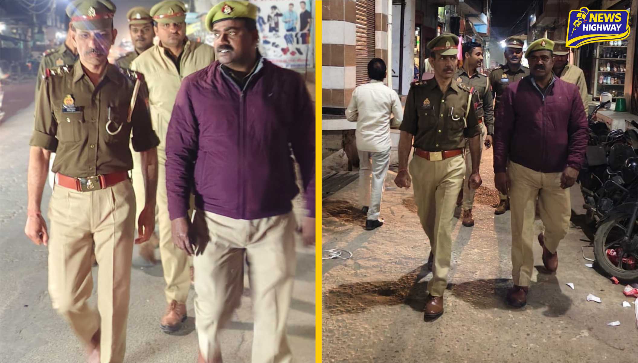 पुलिस की सक्रिय गश्त, बहसूमा में सुरक्षा का भरोसा — कानून के साथ खड़ा है प्रशासन।