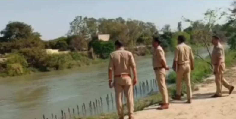 बहसूमा की झुनझुनी नहर में मिला अज्ञात व्यक्ति का शव