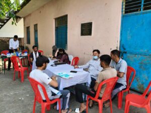 मोड खुर्द में निशुल्क मेडिकल कैंप: