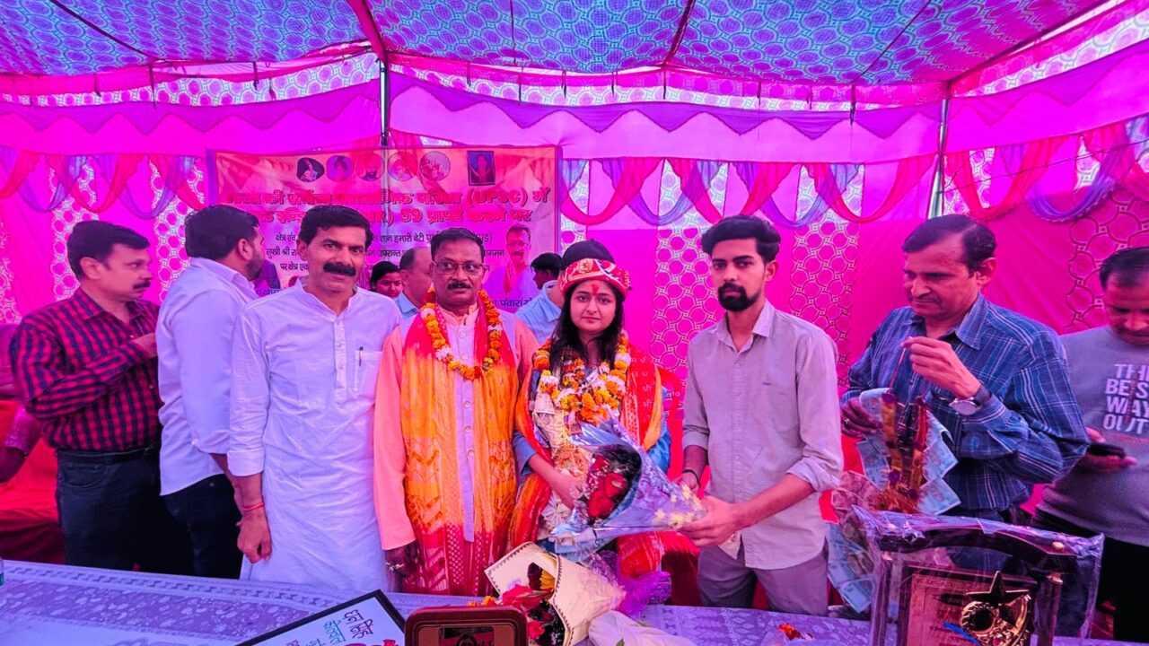 हस्तिनापुर की बेटी प्राची पंवार ने बढ़ाया क्षेत्र का मान, यूपीएससी में 59वीं रैंक पर भव्य स्वागत
