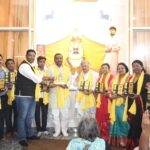 bjp-meerut-naye-padadhikari-khatu-shyam-mandir-darshan-samman-samaroh