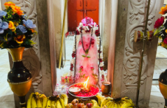 बहसूमा के सिद्धपीठ महादेव मंदिर में बाबा अमरनाथ बर्फानी स्वरूप के हुए दिव्य दर्शन