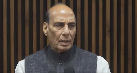Defence Minister Rajnath Singh