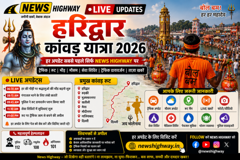 Haridwar Kanwar Yatra 2026 LIVE Updates