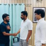 चंद्रशेखर आज़ाद से मिले अभिजीत दिपके