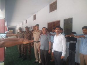 नवजीवन इंटर कॉलेज बहसूमा में एनसीसी भर्ती सम्पन्न, छात्र-छात्राओं ने उत्साह के साथ लिया हिस्सा