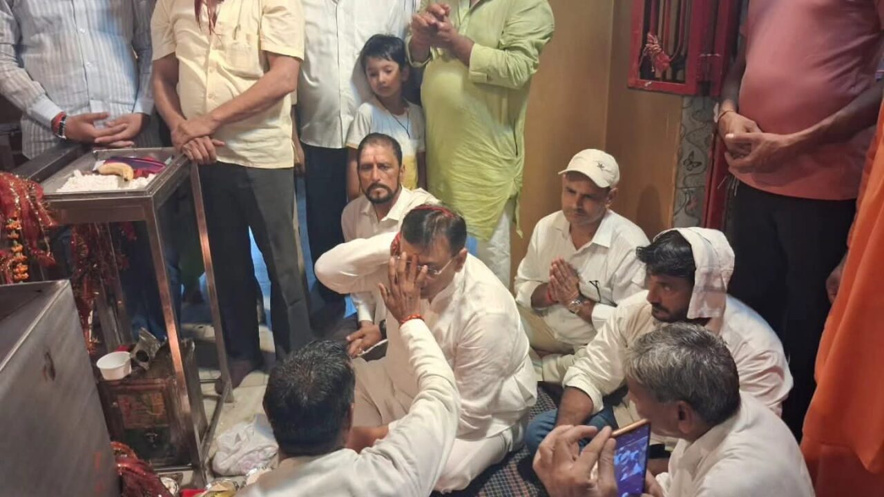 हस्तिनापुर के प्राचीन सिद्धपीठ मां भद्रकाली मंदिर में सुंदरकांड पाठ