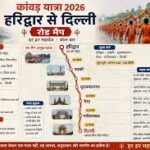 हरिद्वार कांवड़ रूट मैप 2026